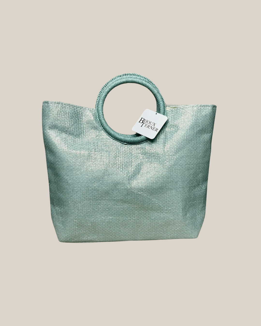 Summer Glow Round Handle Tote