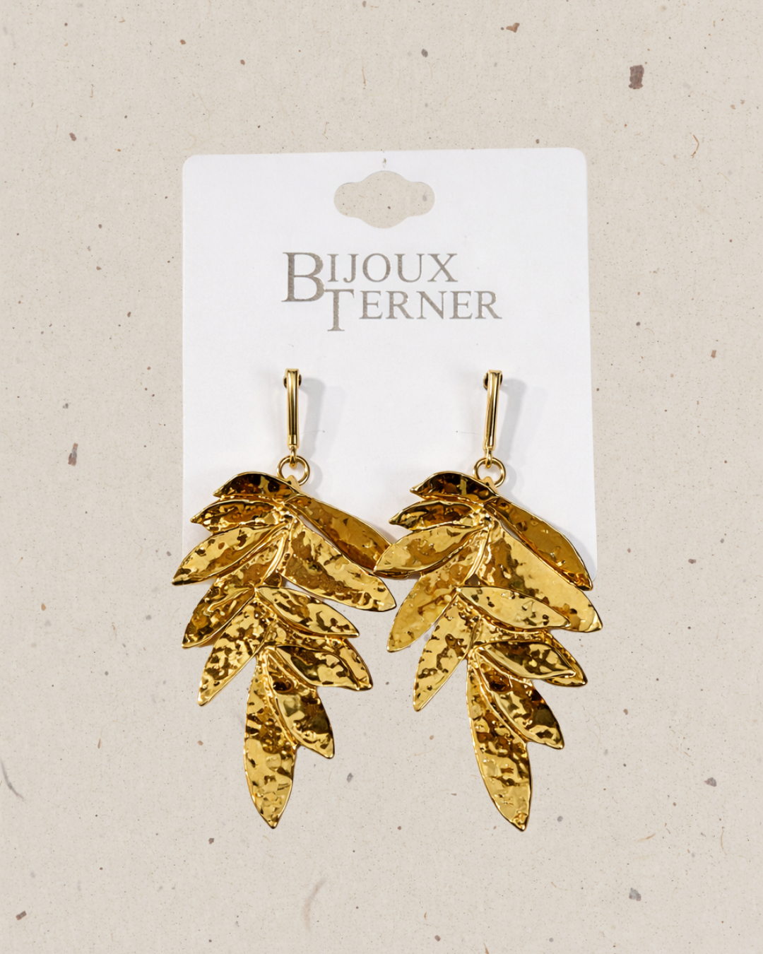 Golden Leaves Earrings