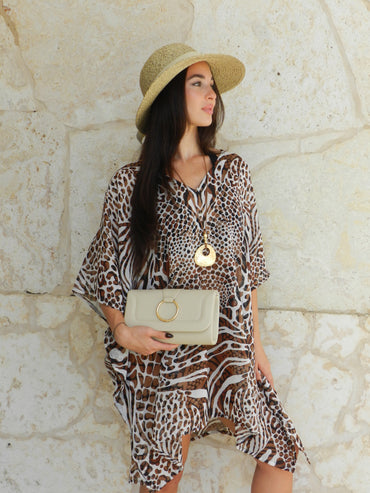 Animal Print Cover Up