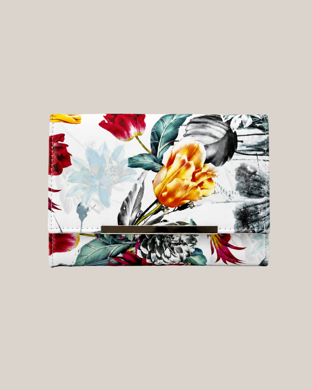 Bijoux Terner Fashion Floral Print Clutch