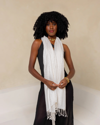 Jacquard Poncho