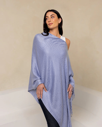 Jacquard Poncho