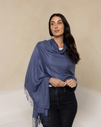Blue Pashmina