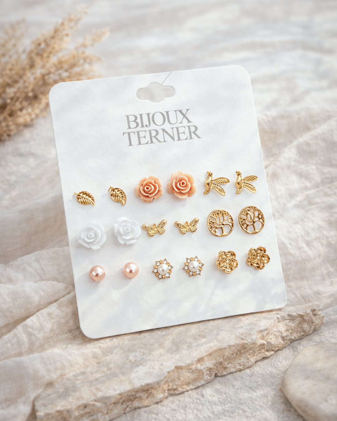 Nature 9-Piece Stud Set