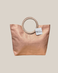 Summer Glow Round Handle Tote