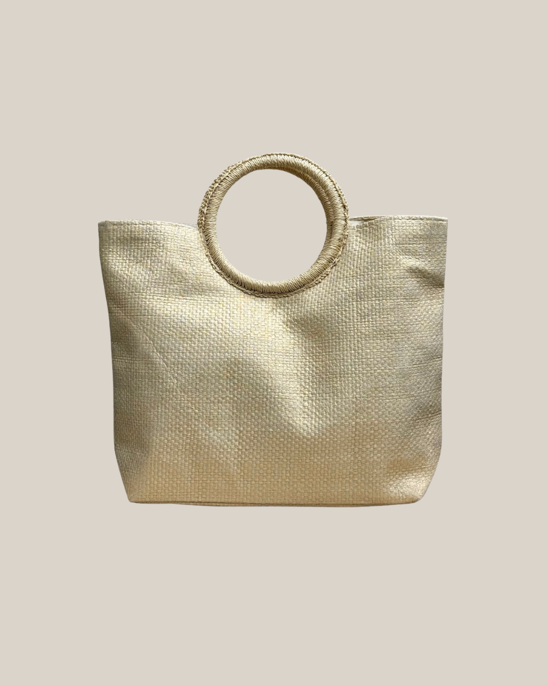 Summer Glow Round Handle Tote
