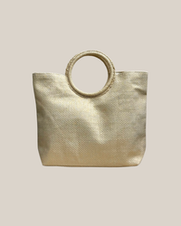 Summer Glow Round Handle Tote