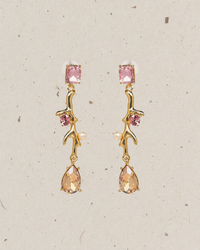 Rose Chandelier Earrings