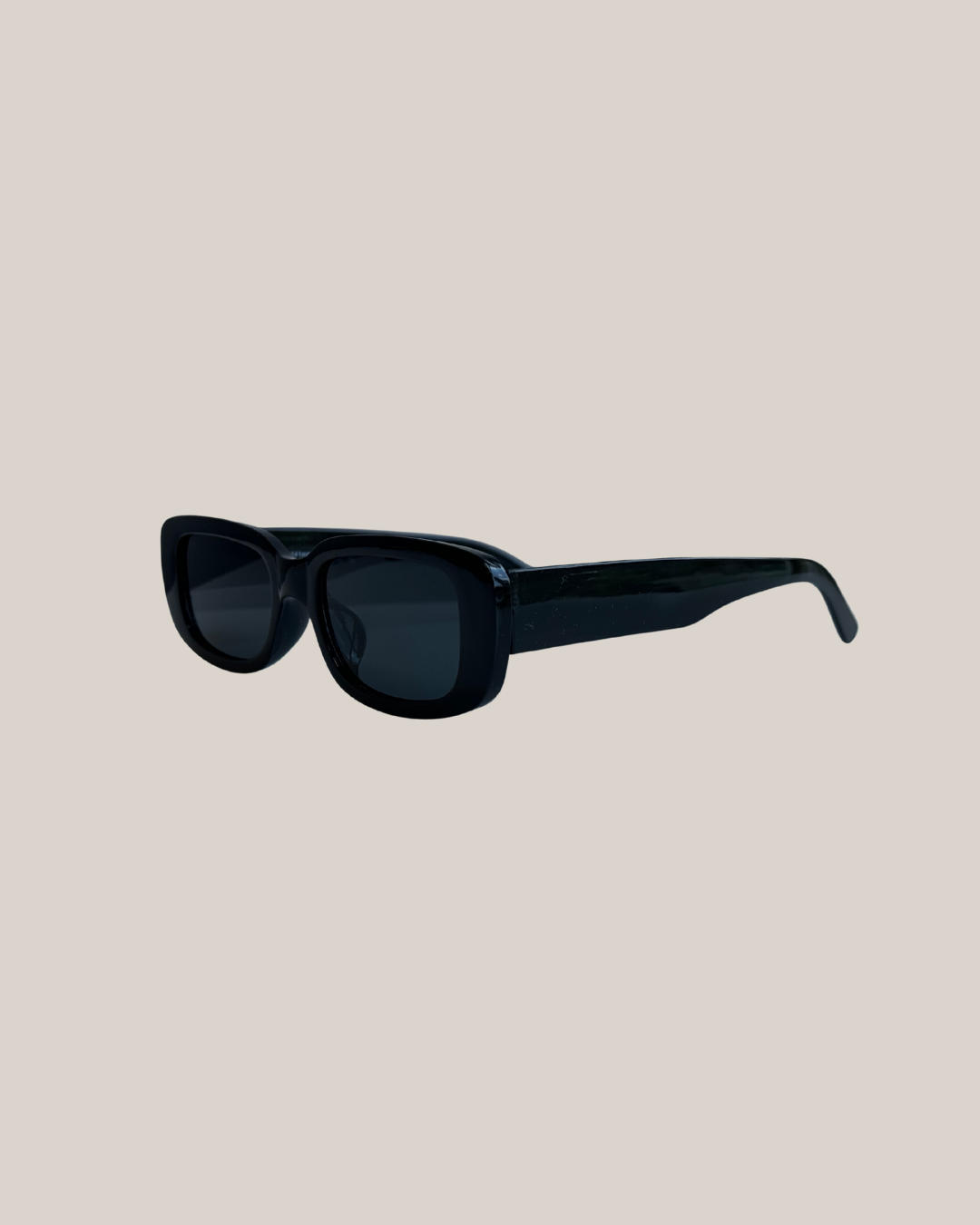 rectangular goggles Rectangle Sunglasses Black
