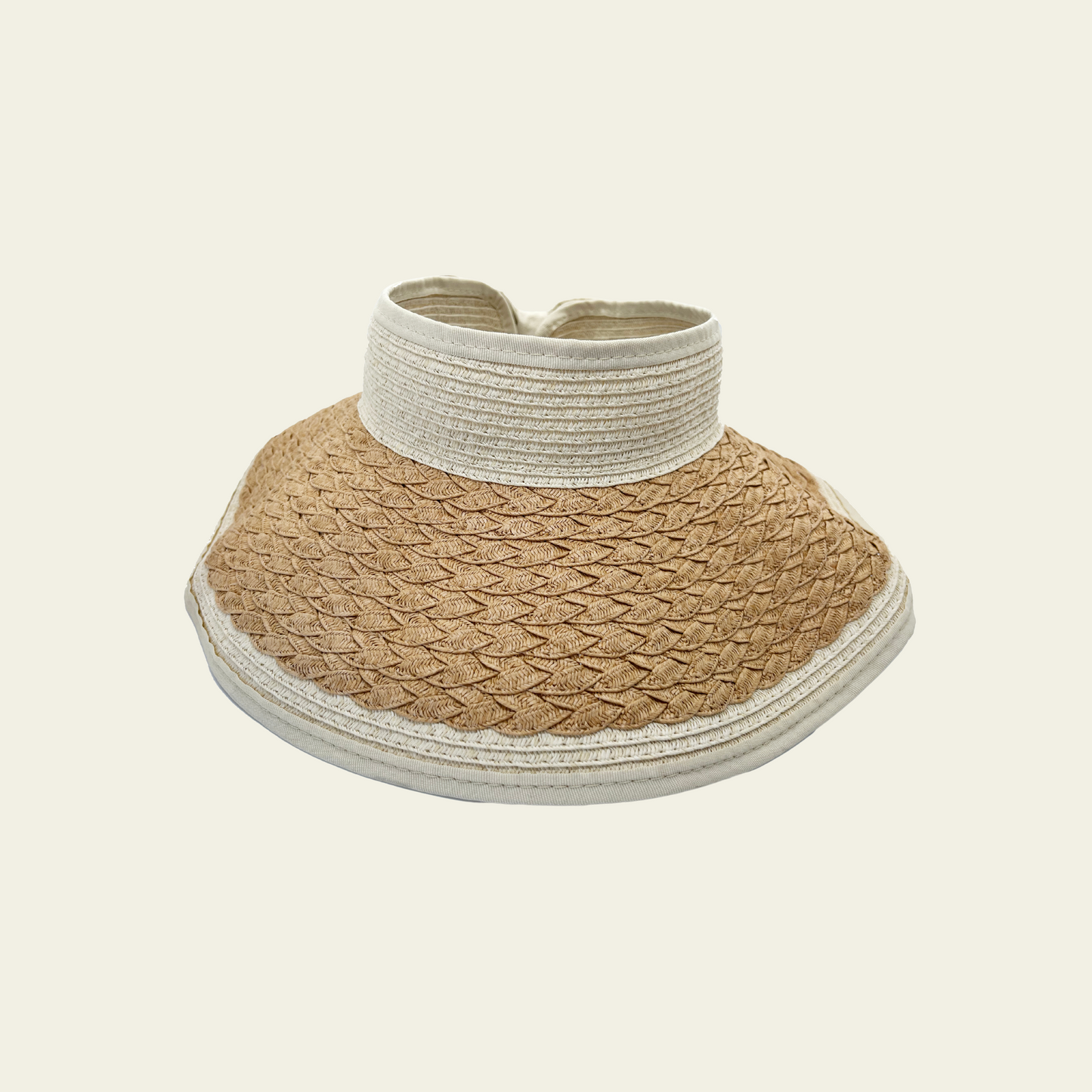 Roll-Up Straw Visor
