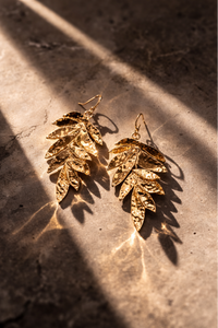Golden Leaves Earrings