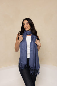 Blue Pashmina