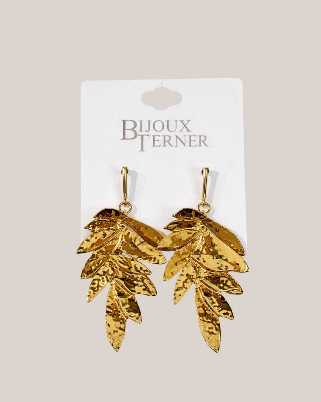Golden Leaves Earrings