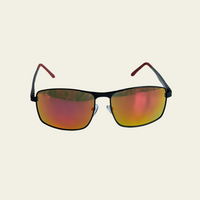Rectangular Metal Sunglasses