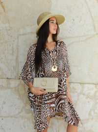 Animal Print Cover Up