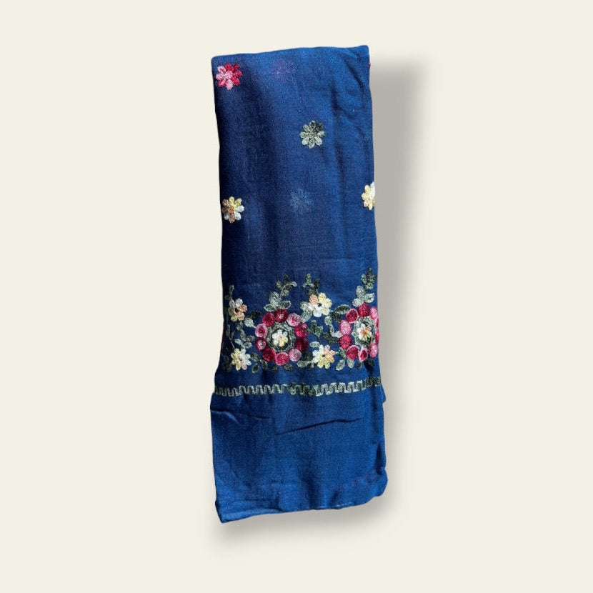 Embroidered Ruana